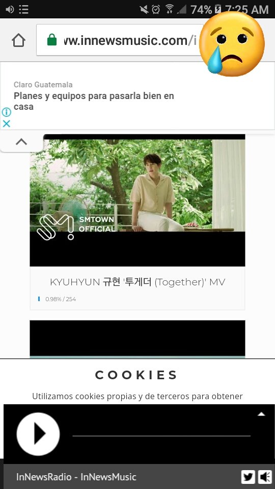 LissyGutierrez3's tweet photo. Se  bajo de porcentaje 😭 Porfavor 🙏 sigamos votando
Por #Together 🎶 💙

#InNewsRadioPerú
#InPlaylist
#InNewsMusic 

#규현 #KYUHYUN @GaemGyu @SJofficial #SUPERJUNIOR #슈퍼주니어 https://t.co/06MC0sxoAx