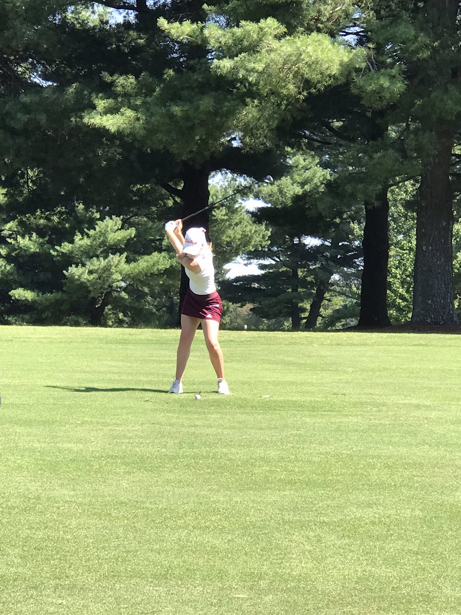 BCSports's tweet photo. Good luck to Landry Steenbergen in today’s KHSAA Girls State Golf Tournament! Landry begins her day at 11:48 and tees off on hole #1. ⛳️ #WeAreBC https://t.co/T8fSPszUQ6