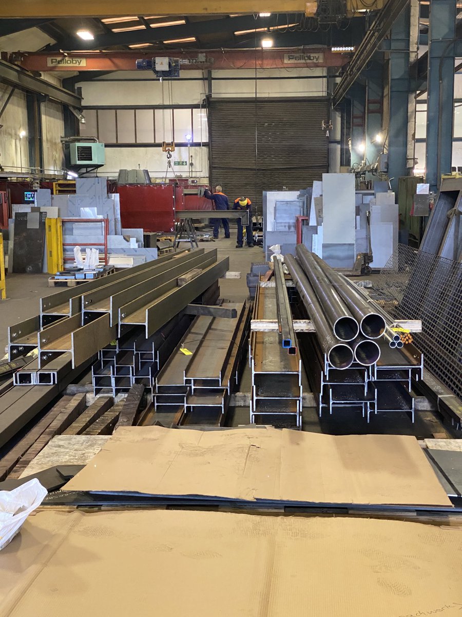 MultifabMetals's tweet photo. Seriously Busy here @Multifab_Ltd #steelfabrication #CEMarked https://t.co/yxF1qMb7mY