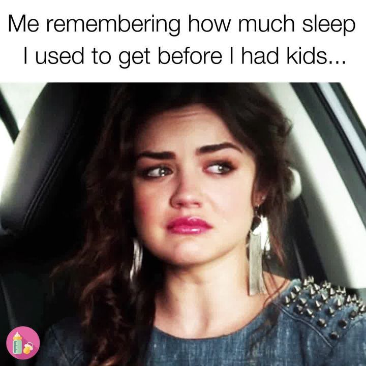 😥😴 A thing of the past once you have kids.