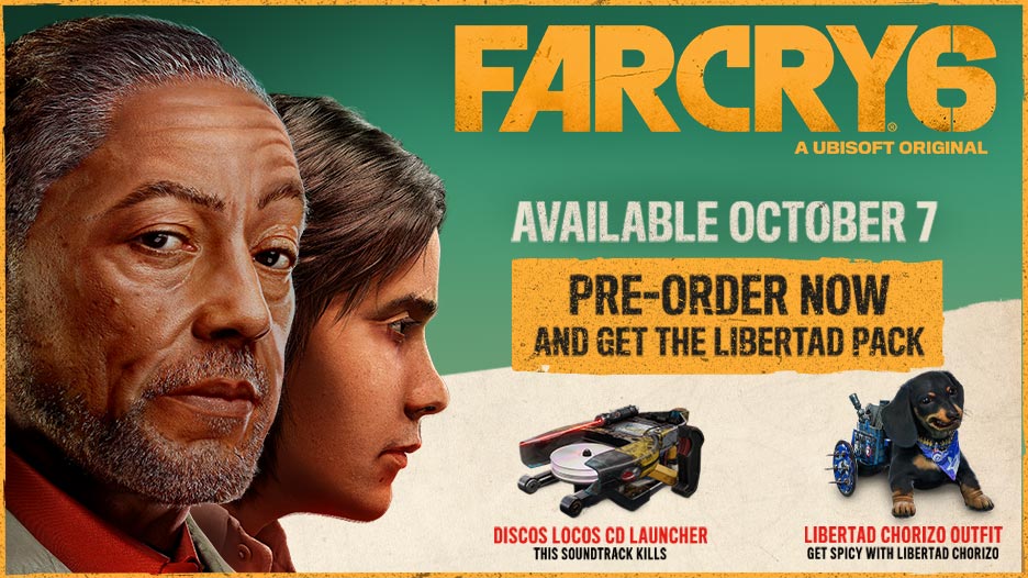 far cry 6 ps4 includes Libertad pack code