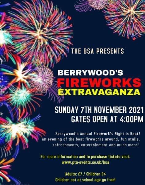 In just under 48 hours of general release we have sold over half of the available tickets for Fireworks Night!

We are in awe and promise to put on a night to remember!

If you still want to come along be quick as tickets really won’t be around for long!