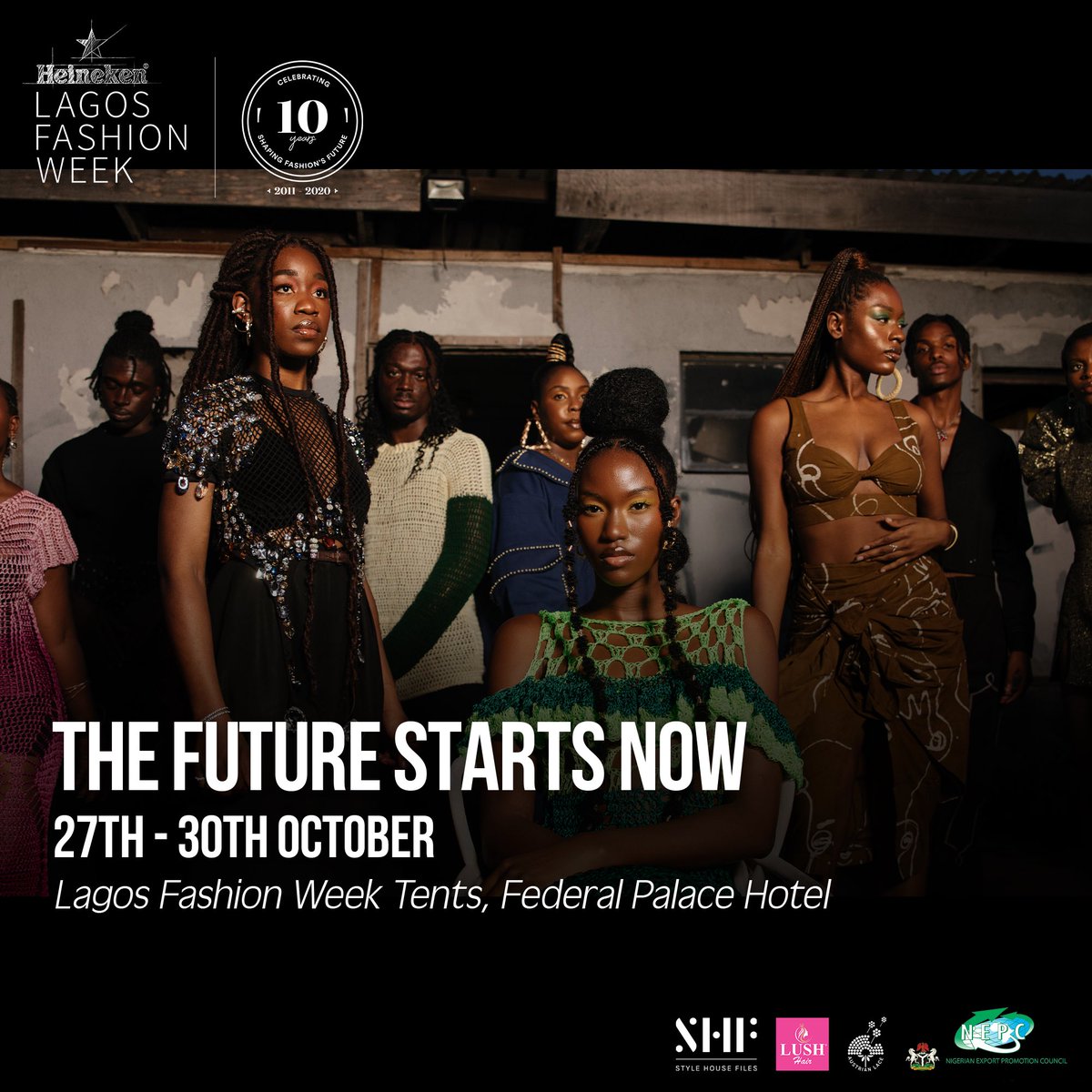 LFW_NG's tweet photo. This season, we spent time with designers Cynthia Abila, Pepperrow, Studio IMO, Elfreda, Maliko, Babayo, GETO, Vicnate and their muses Angel Obasi, Saleema, Deola Adebiyi, Wole Babalola, Abiola Sonaike who share their thoughts with us on the future of fashion on the continent. https://t.co/y97uvYK9wk