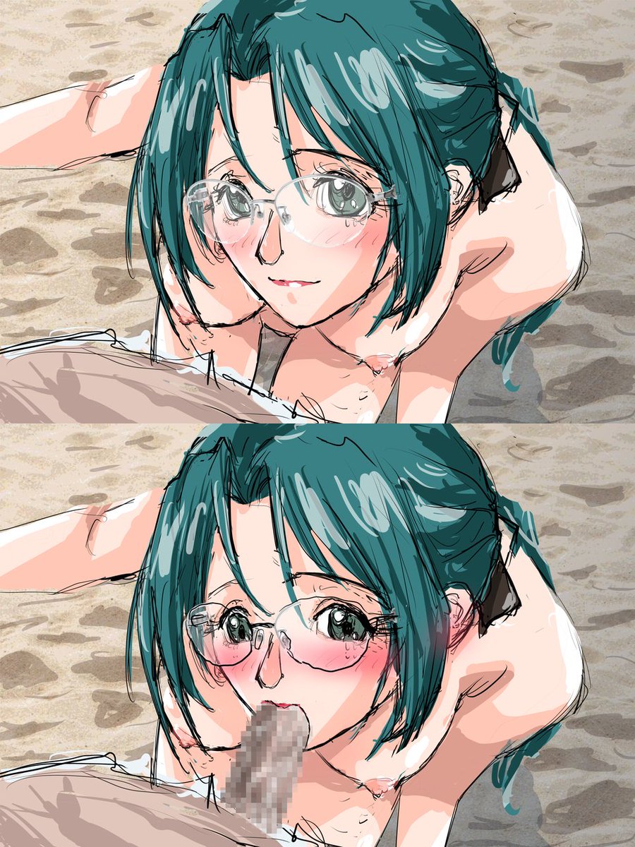 水着姿が思いの外エロかったから何枚か描き足して芹香先生のエロCG集を作りたくなった。 https://t.co/lJKm4yrWJ7 