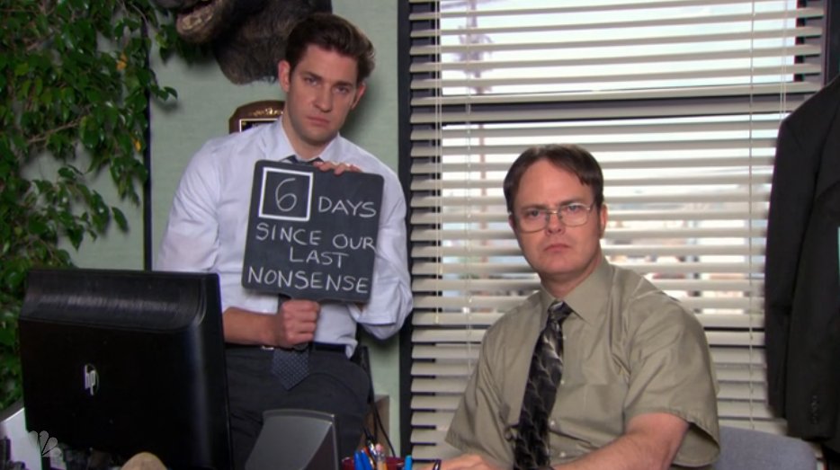 OnePerfectShot's tweet photo. THE OFFICE (2013)

Cinematography by Sarah Levy and Abby Linne
Directed by David Rogers
From the episode "A.A.R.M."
Explore more shots in our database: https://t.co/r4wvBG6m1l https://t.co/1YBbF5lIad