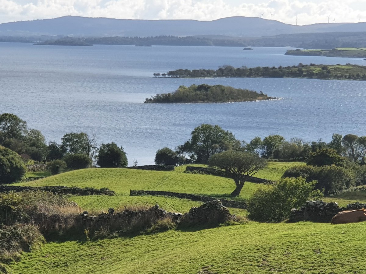 This is the spot where I park to admire Lough Corrib whenever I'm driving to Clonbur. It's always lovely but on a sunny day it's magical. 
#Ireland   #NaturalBeauty