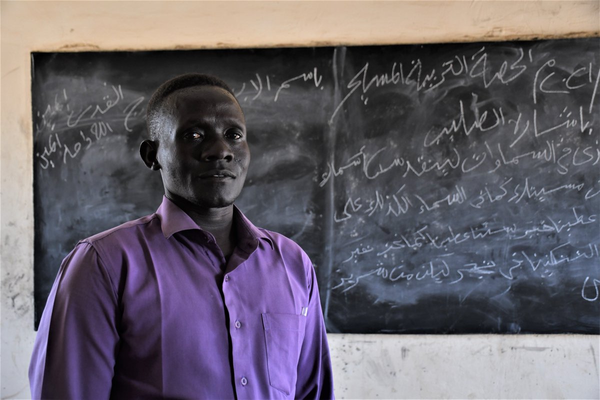 Kajirwa's tweet photo. I would also like to thank 🙏refugee incentive teachers🧑‍🏫like David Garang &amp; Joseph Kwat from Al Meiram, Peter Makuei from Kharasana, and Isaac Akom from Gereid, who have volunteered to shape the future of refugee children in Kordofan states🇸🇩 #TeachersDay #WithRefugees https://t.co/RXwfm86OOi