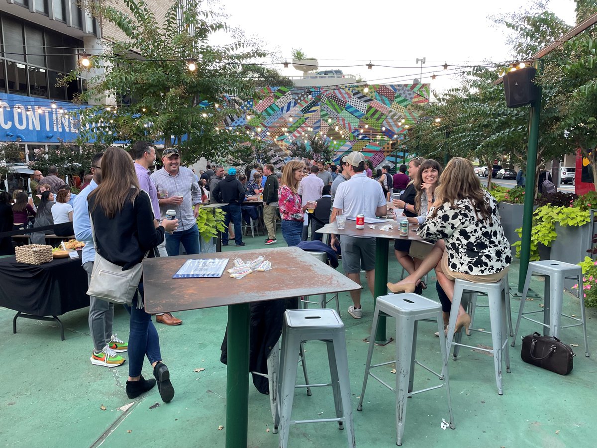 IronArchTech's tweet image. The IronArch team enjoyed a fun, outdoor social event at The Continental in downtown Arlington. Great food, drinks and conversation under the garden lights. We are looking forward to the next one!
#teamtime #cheers #continental #happyhourthursday #bestplacetowork