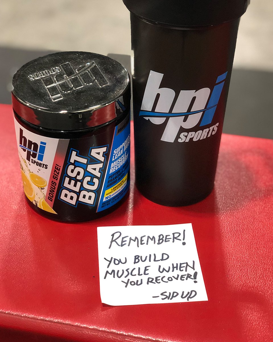 bpi_sports's tweet photo. Just a friendly reminder! Sip up fam! #BestBCAA #BPISports https://t.co/Afk9JO3pVj