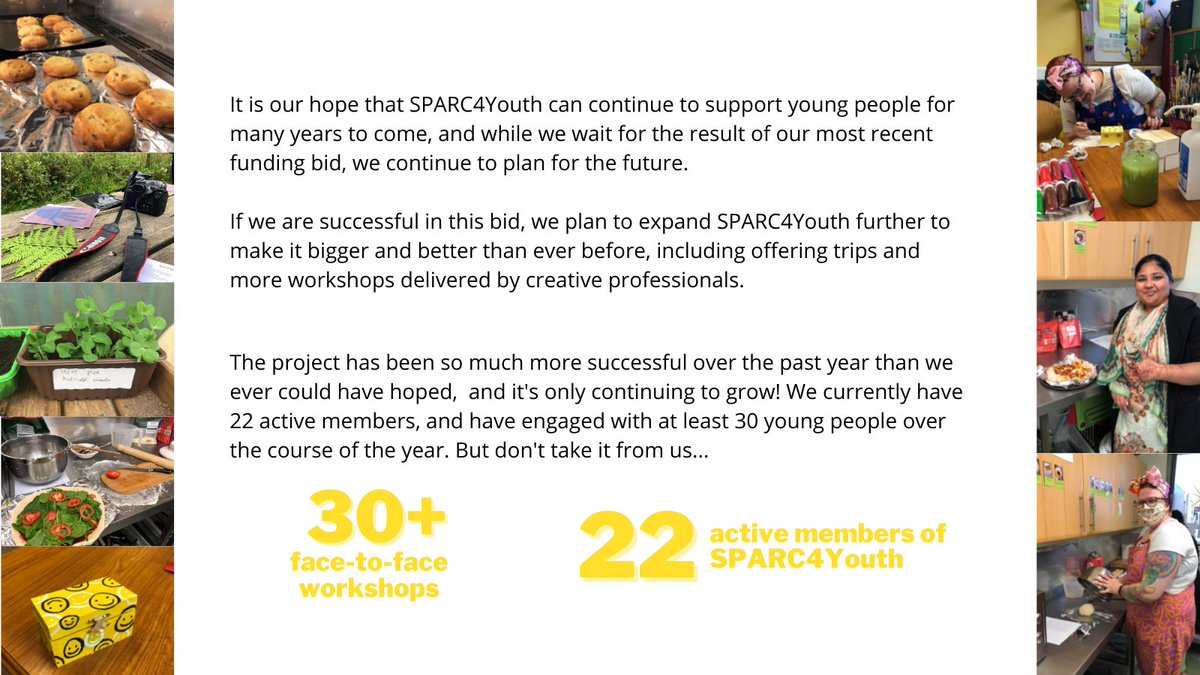 SPARC4Youth is officially one year old! This is our story over the past year. From a few faces meeting on Zoom once a week to four weekly workshops, we’re pleased to say that the past year has been even more successful than we could have imagined🌟