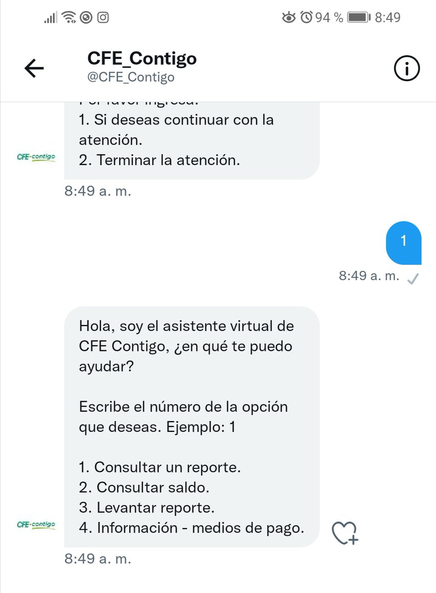 ros_angel_'s tweet photo. @CFE_Contigo Para esto me piden mandarles mensaje, para que me responda un *asistente virtual" o sea un robot? https://t.co/T3XxFjwh1n