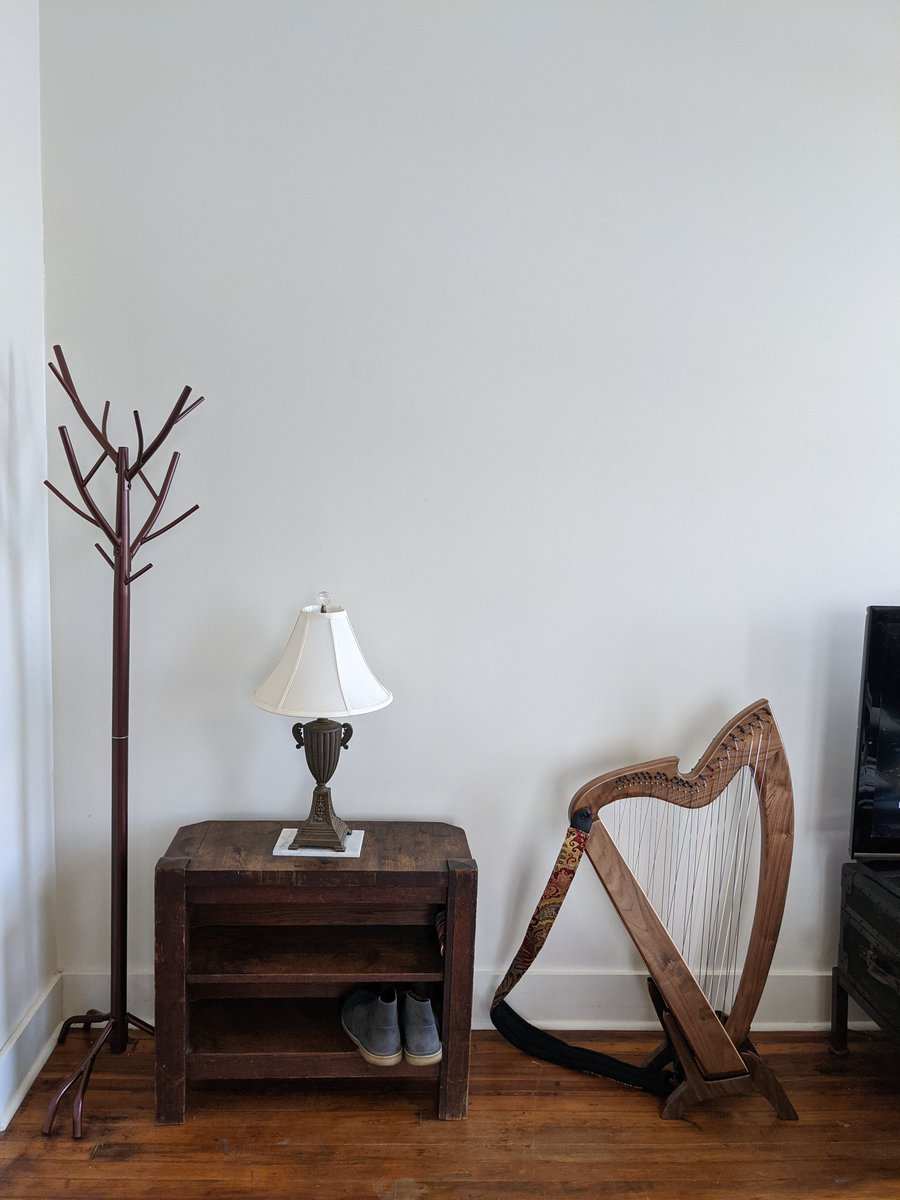 TobinPoetry's tweet photo. So maybe I've fulfilled my lifelong dream of buying a harp https://t.co/NpUf4TOq8T