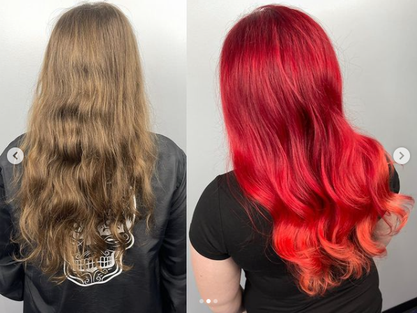 MyRockItStudio's tweet photo. Transformation alert 🚨
Wow she’s like glowing!
Pre lightened with @oligopro blacklight cream lightener of course adding @olaplex into the mix. Pre toned with @oligopro Calura gloss and then over glazed with @matrix socult
Finished with @olaplex 4in1 and 6&amp;7 https://t.co/yJPiwd2np3
