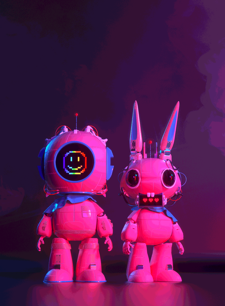 shakkablood's tweet photo. THE GENESIS, circa 2017
This was the very first render ever using the prototype Hopper character.

Follow, Like n retweet. I'll pick 5 random collectors and airdrop you the genesis head. Winner picked upon sold out/24 hrs after drop 🐰

50 edi, 12 pm est. https://t.co/yLQsPdu492 https://t.co/I2bp40Y97p