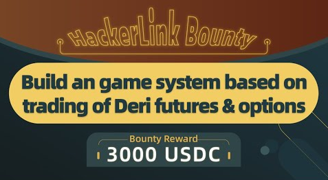 DeriProtocol's tweet photo. 🔥 #hackerlink @DoraHacks x Deri #Bounty
Challenge: Build an game system based on trading of Deri #futures & #options
🏆Reward: 3000 USDC
🕑Until 29 Oct. 11:23 UTC
➡️Read the details: https://t.co/8S3n361J8F https://t.co/kY4DDj7LgV