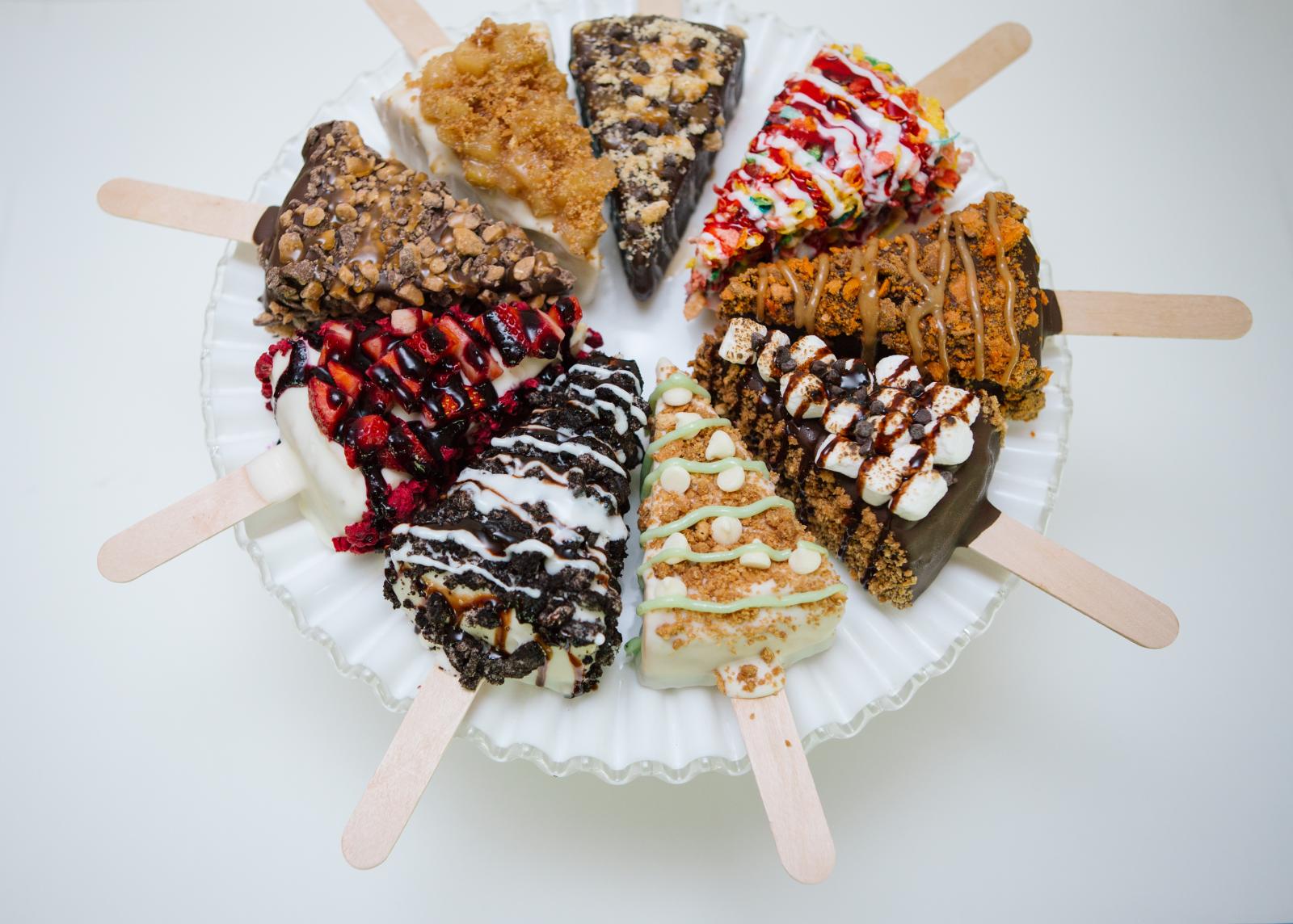 Cheesecake on a stick outlet
