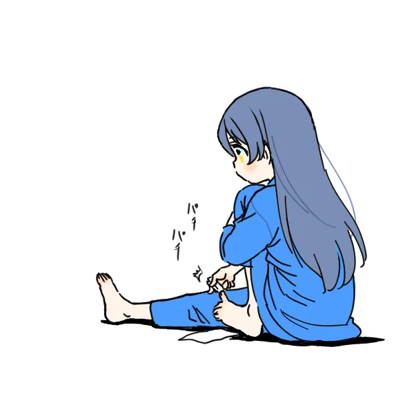 仕事柄結構深爪するのに、すぐ伸びる気がする・・・ 