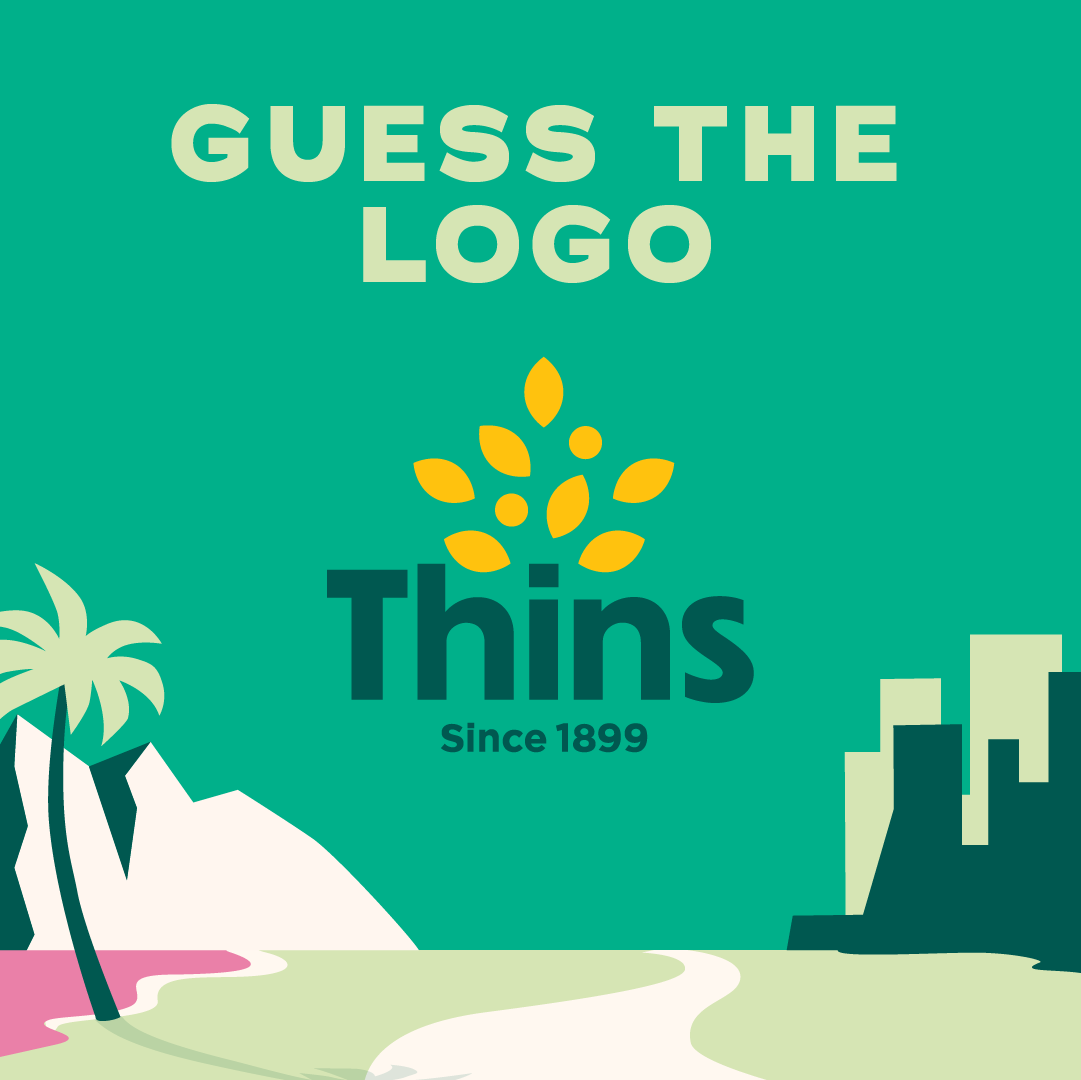 Our Thins have a brand new stockist and we want to shout it from the rooftops. But instead, we have given you a task...can you tell from this altered logo where we are...Comment the answer below! 

#SnacksWithBenefits