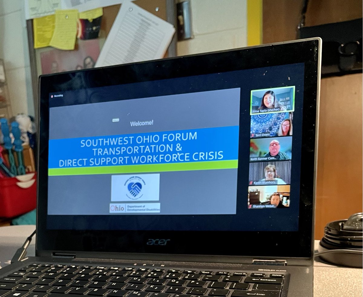 LakotaSEPMentor's tweet photo. Southwest Ohio Forum on Transportation and Direct support workforce crisis for people with disabilities #workingonsolutions @WeareLakota @parentmentorsohio https://t.co/gR8wDOZ7mW