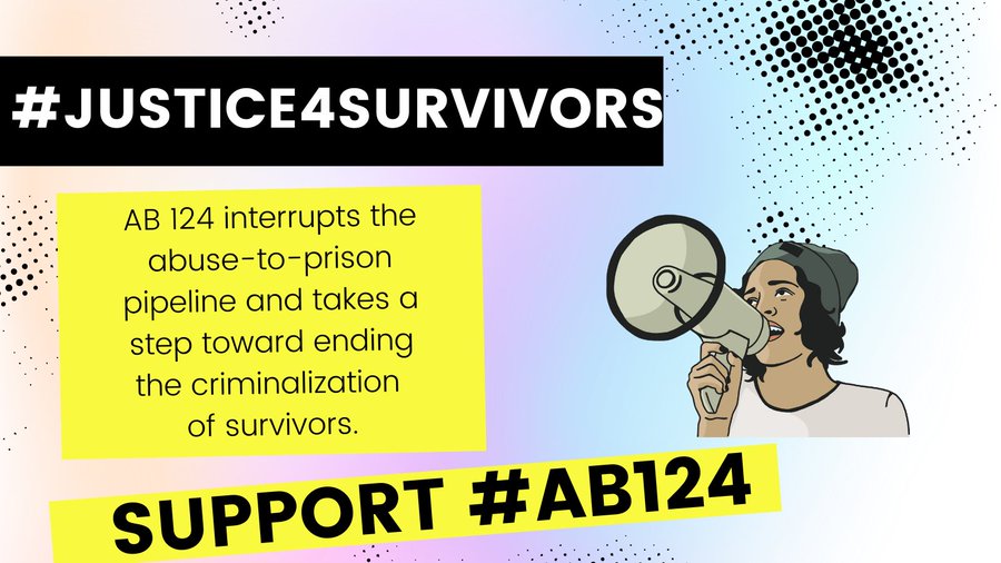 Krista_Colon_'s tweet photo. Still waiting for @CAgovernor @GavinNewsom to sign some critical bills. For this #DomesticViolenceAwarenessMonth, help us provide #Justice4Survivors by signing #AB124 into law! We need to focus on healing, not punishment. https://t.co/X8Rh1wclX4