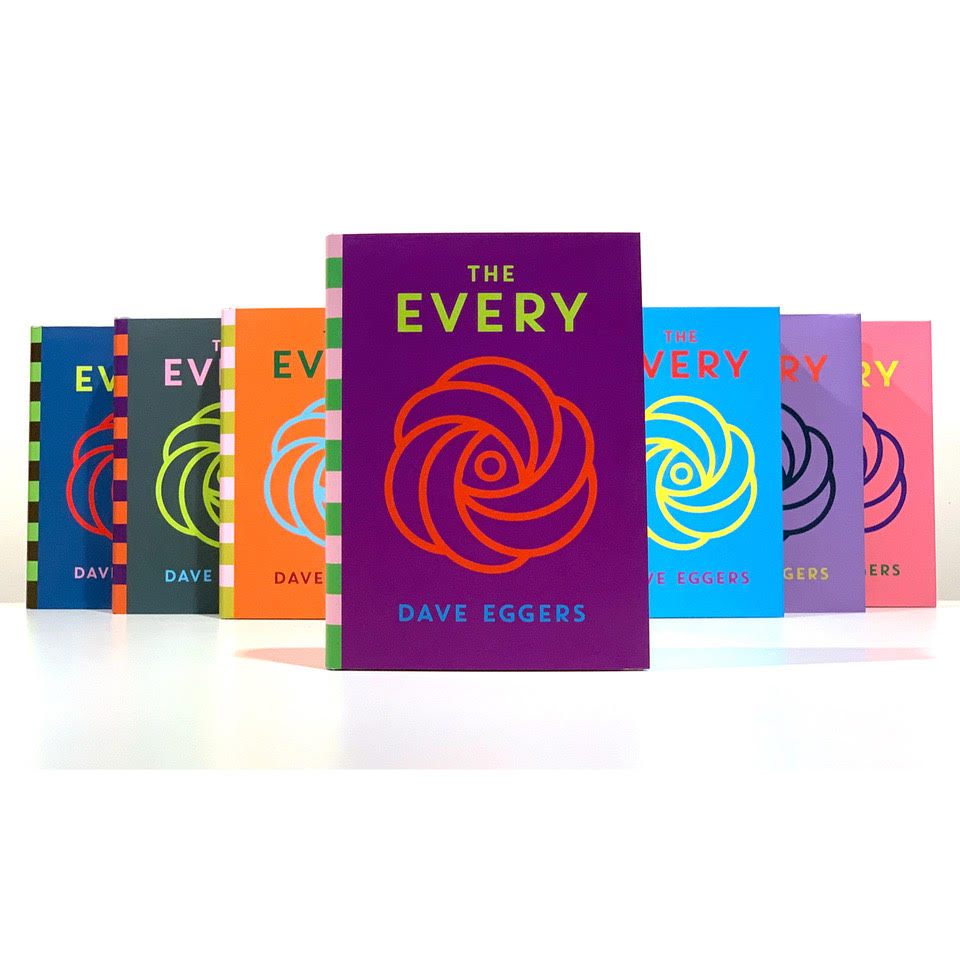 Dave Eggers's The Every is out TODAY! Hardcover available in a dizzying array of options exclusively from independent bookstores and us here at McSweeney's.

store.mcsweeneys.net/products/the-e…