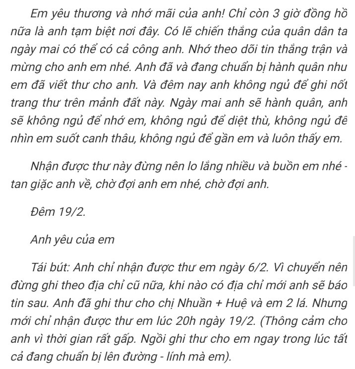 TrangLe53044597's tweet photo. Tôi đã khóc khi đọc bức thư này. Là  lời cuối của tình yêu xa cách. Thương lắm, các chiến sĩ bỏ mình vì dân tộc. Thương lắm, người con gái ngày đêm chờ mong trong khắc khoải.
Boycott Ace Troops film 

PRESERVE VIETNAMESE HISTORY 

#Vietnamesehistoryisnotforprofit https://t.co/FSrktKvNdg