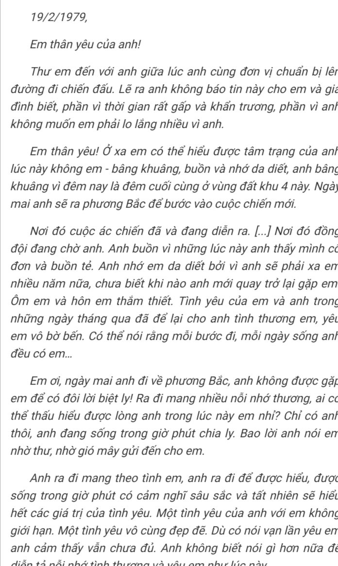 TrangLe53044597's tweet photo. Tôi đã khóc khi đọc bức thư này. Là  lời cuối của tình yêu xa cách. Thương lắm, các chiến sĩ bỏ mình vì dân tộc. Thương lắm, người con gái ngày đêm chờ mong trong khắc khoải.
Boycott Ace Troops film 

PRESERVE VIETNAMESE HISTORY 

#Vietnamesehistoryisnotforprofit https://t.co/FSrktKvNdg