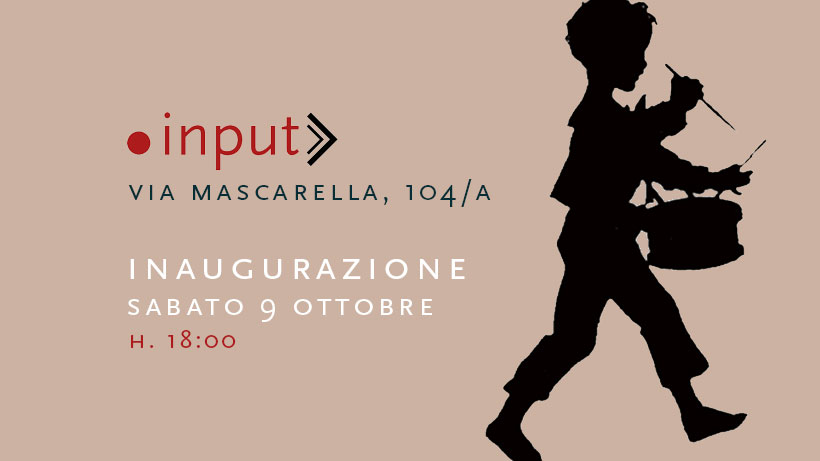 Ci siamo: sabato 9 ottobre, alle h. 18:00, a #Bologna  inaugura il Punto Input: punto vendita DeriveApprodi, corsi, presentazioni, e tanto altro ancora...
Vi aspettiamo in Via Mascarella, 104/A!