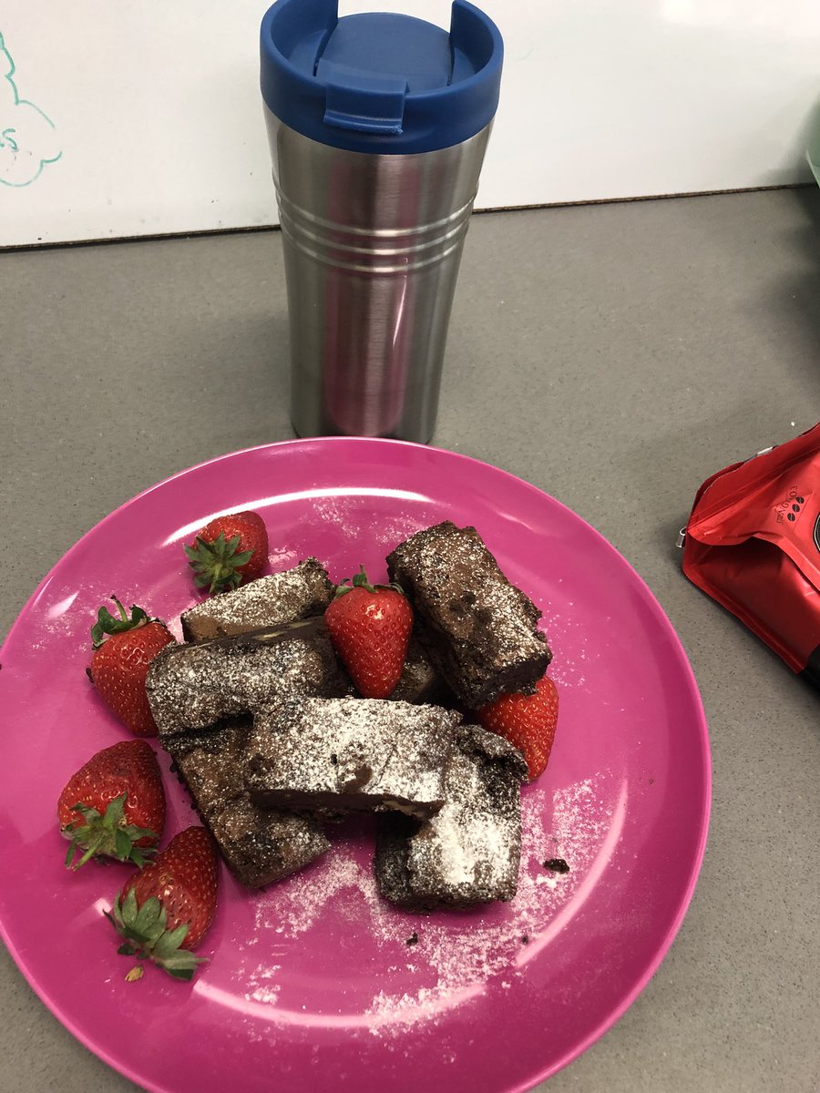 Birthday treats from the lab family! Feeling loved 🥰