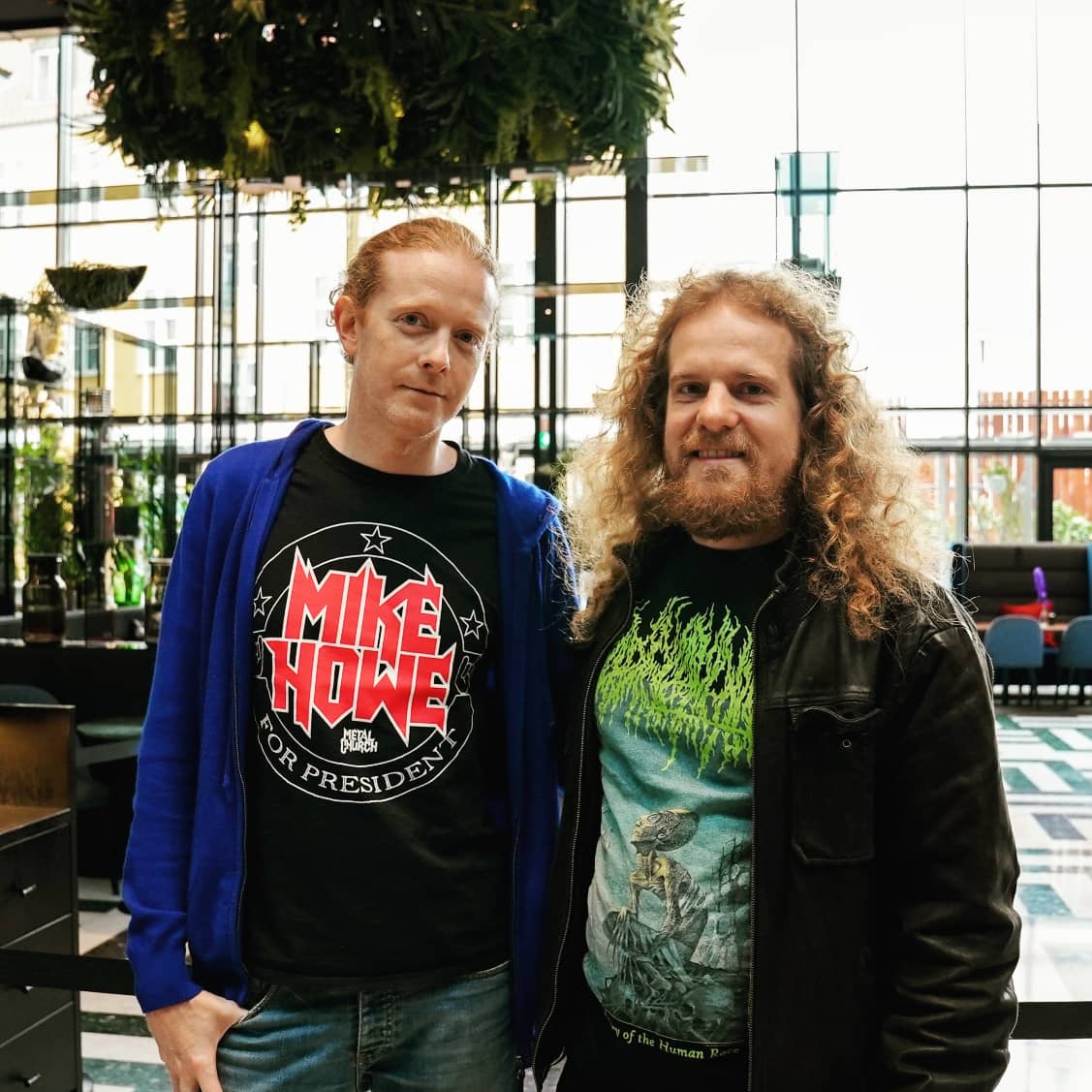 OfficialDukeTV's tweet image. Great interview with @MartinHaumann about #MotherOfAll and their amazing debut album "Age of the Solipsist", feat @SDGLowEnd (of @DeathOfficial and @testament, among others...!)
🎬 Soon on duke.tv
💿 "Age of the Solipsist" out now #BlackLion #OverTheUnder