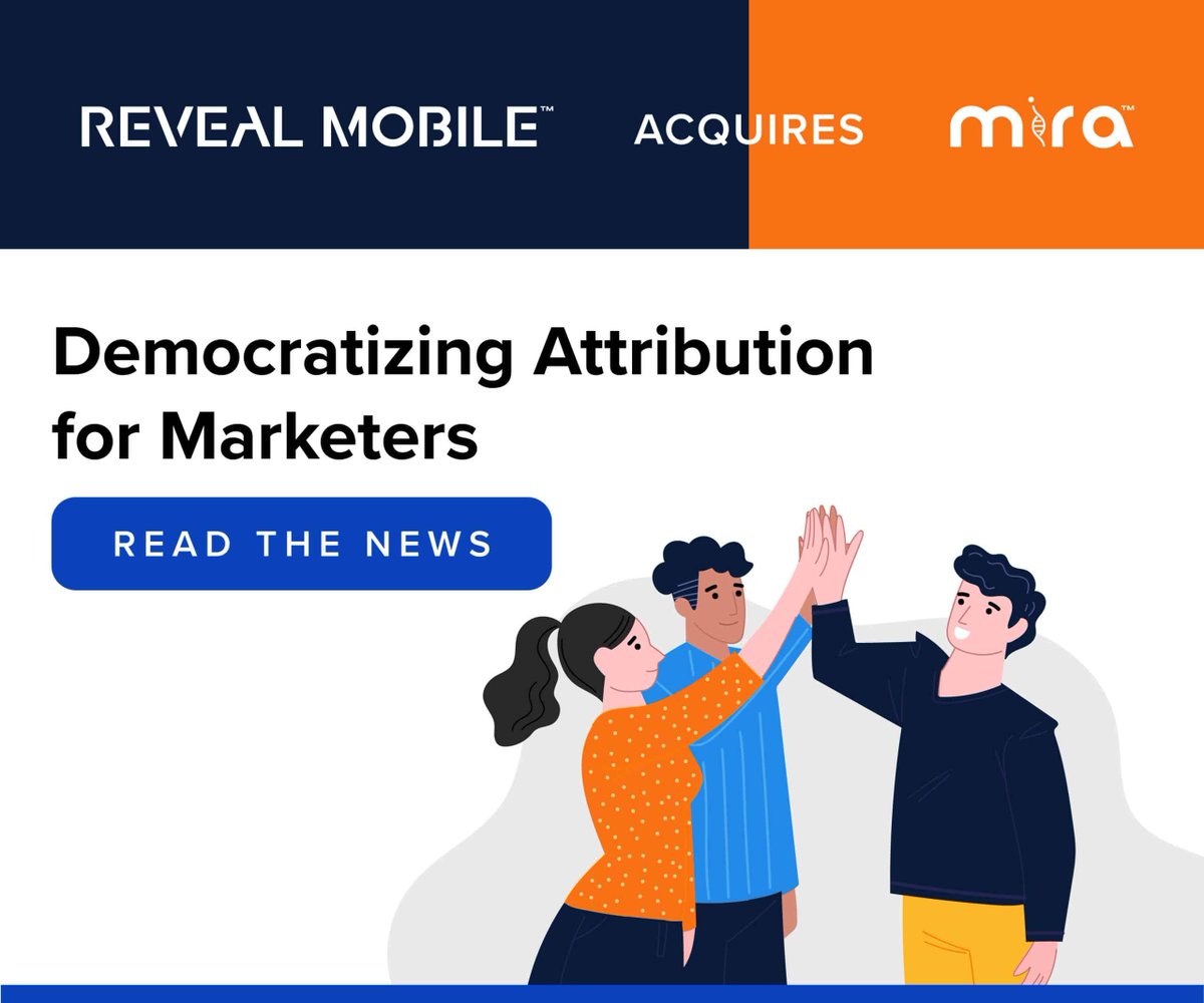 Incredibly proud to join Reveal &amp; to bring our entire team with us. Together, we'll push the boundaries and redefine what's possible in campaign attribution.

Reveal @mobileaudiences Acquires Mira to Realize Vision of #OOH Attribution for All &amp; Signs @Lyft buff.ly/3Bf8olN