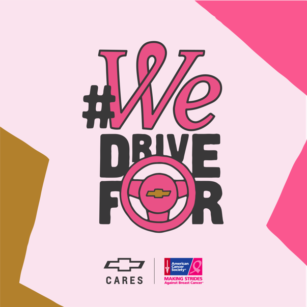 kim_kinner's tweet photo. #WeDriveFor a cure! For every post in-feed on Twitter and Instagram, @Chevrolet will contribute $5 to Making Strides Against Breast Cancer, up to a maximum of $110,000. https://t.co/savOrrLtRN