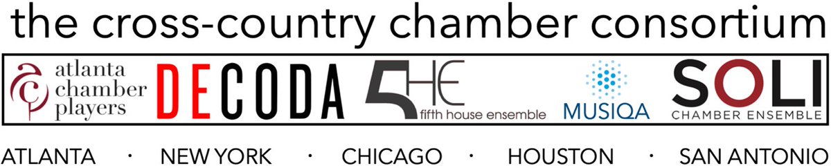 New #chambermusic consortium announced! We're joining with four other prestigious ensembles from across the country in an effort aimed at increasing diversity in modern chamber music repertoire. #newmusic #composers  musiqa.org/cross-country-…