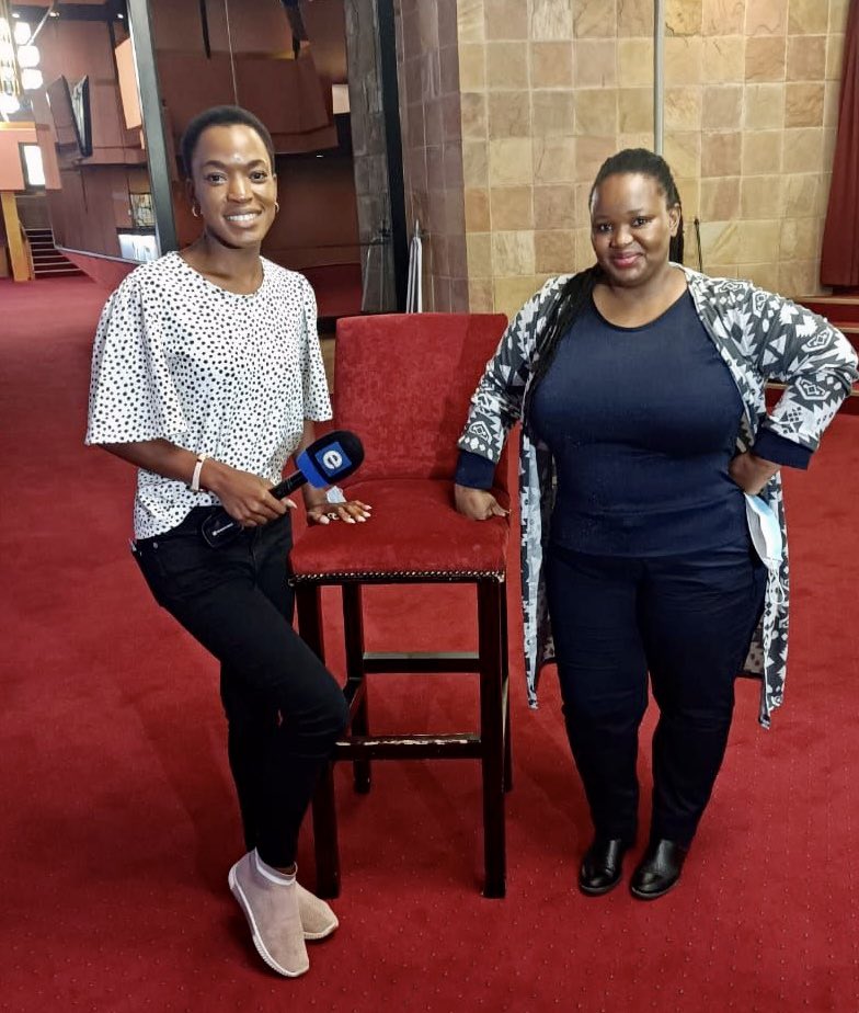 joburgtheatre's tweet photo. #CinderellaSA interviews with eNCAnews #PantoSA https://t.co/NgxqmoO5KZ