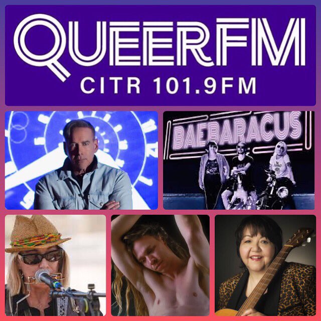 QueerFMVan's tweet photo. Coming up at 8am PST on @QueerFMVan Join us for interviews w/ #MICHAELFAIRMAN and #CATMAC+ #LGBTQIA tunes and culture on @CiTRradio 101.9FM. Tune in streaming at https://t.co/LE9ldDomd7 8-10am PST/4-8pm GMT! 
#ILoveGay https://t.co/gmfkUCnxDv