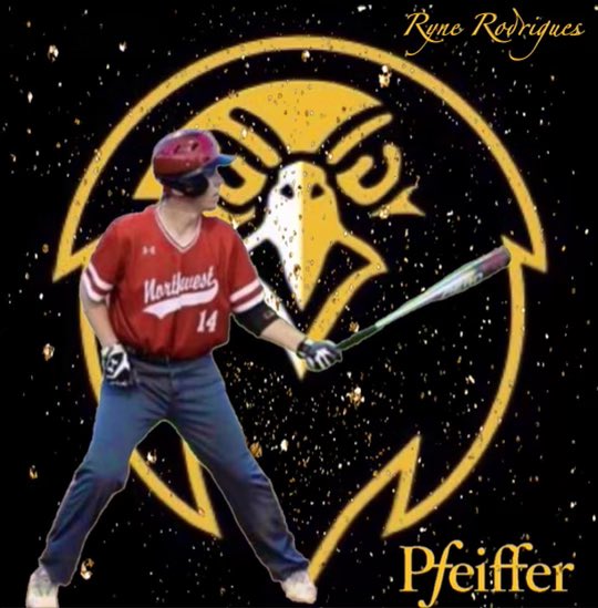 RyneRodrigues's tweet photo. Beyond blessed! I would like to thank @Pfeiffer_BSB and the coaching staff for the opportunity to continue playing baseball! @CaBolt21 @LincolnHewett @NCBASpikes @willbradleysp https://t.co/kOiAdwgJg6