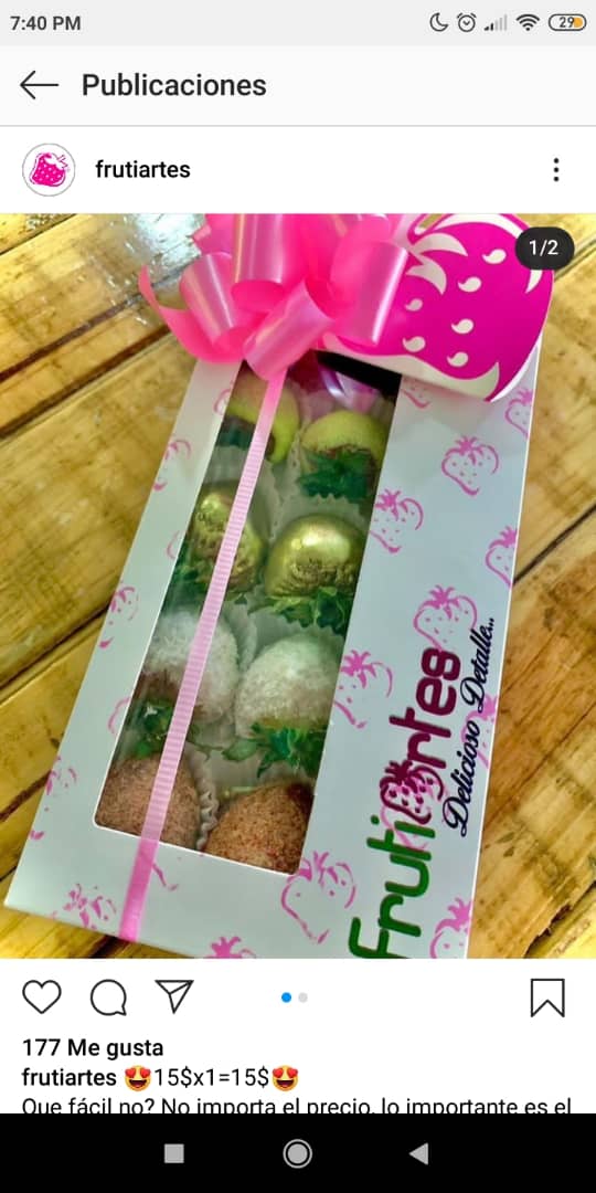 FrutiArtes's tweet photo. Cajita de chocofresas decoradas directamente al WhatsApp https://t.co/7s6l9TC6Lf https://t.co/SWGzXFjlGv