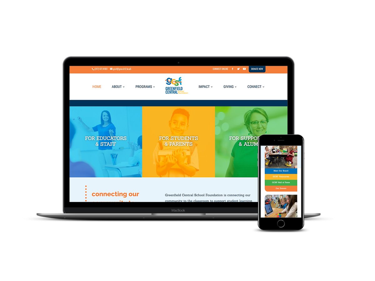 gcschoolfoundation.com is our new website