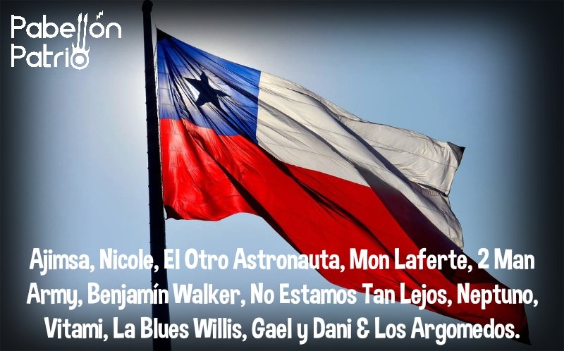 PabellonPatrio's tweet image. Hoy en #PabellonPatrio @Ajimsamusica @nicolemusica #Elotroastronauta @monlaferte #2ManArmy @Benjawalker #Noestamostanlejos #Neptuno @LaBluesWillis @vitami @SoyGaelMusica #DaniYlosArgomedo Toda la info en nuestro Facebook facebook.com/56041373397753…