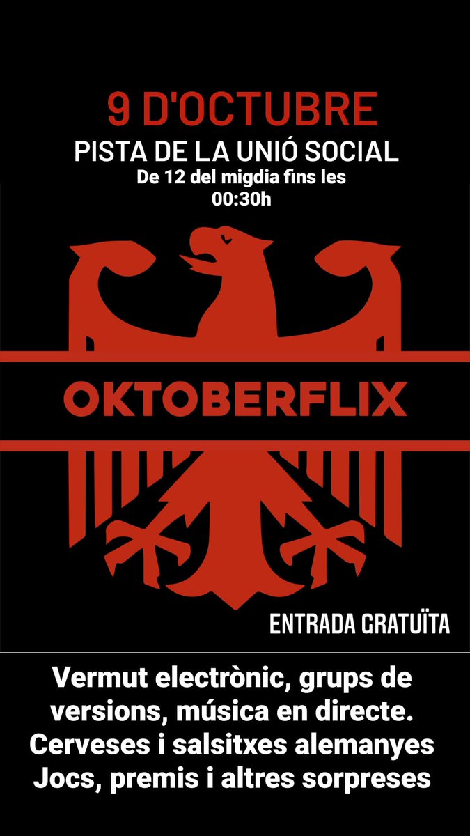 DresdenFlix's tweet photo. Pues dos anys més tard, seguim. OktoberFlix 2021, us hi esperem! 
#FLIX 
#Oktoberfest2021 https://t.co/3blAQoBGaW
