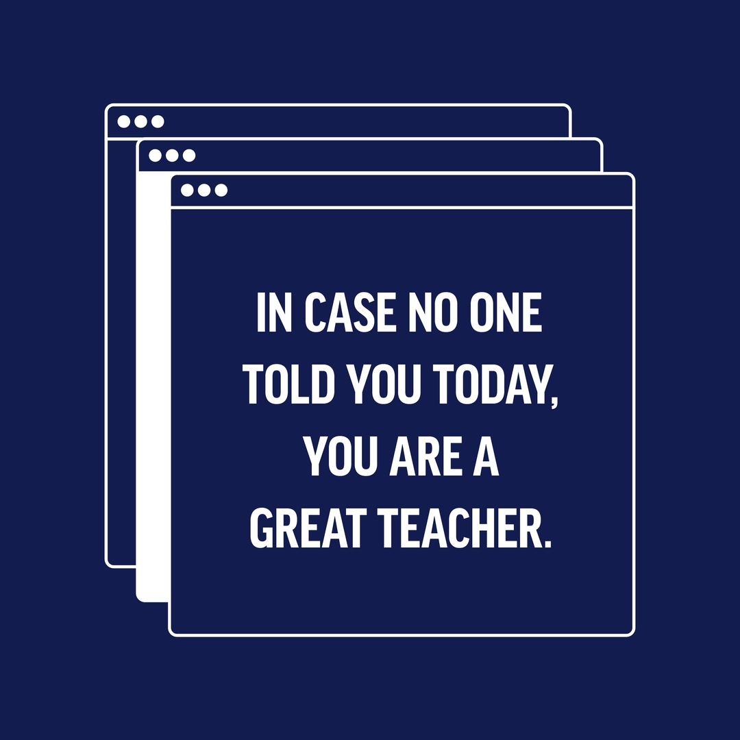Tag a friend who deserves to hear this! 🍎
#WorldTeachersDay