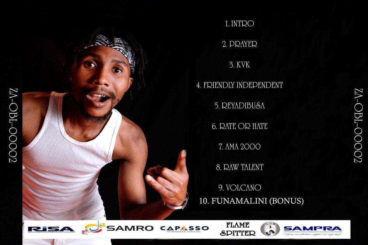 FlameSpitterOff's tweet image. Finally my E.P (Kasi Versatile King) has dropped,I personally thank you all in advance 🙏🏽 S/O to everyone who bought the Hard Copy 💯 #Links ⬇️⬇️⬇️

Audiomack audiomack.com/vuthaflamegmai…

SoundCloud soundcloud.app.goo.gl/1fNnD

#KasiVersatileKingEP
#FlameSpitter