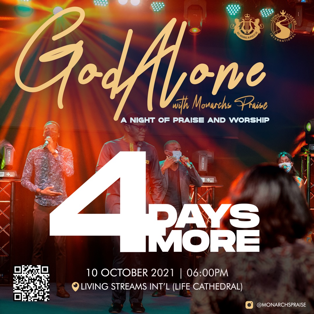 life_cathedral's tweet photo. Are you ready for a night of Praise and Worship?
it's 4 days more to go 
🎵🎶 
-
Are you ready for a night of Praise and Worship? 😃🕺🏾💃🏾 

#musicconcert #monarchspraise #iamlsi https://t.co/VuDcHfeacx