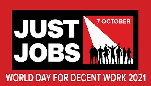 iamunioncanada's tweet photo. With more than 200 million jobs lost to the pandemic, another hundred million still at risk and large numbers of unemployed people – the vast majority of whom are women – simply dropping out of the labour market, the World Day for Decent Work on 7

https://t.co/uT9E34Stig https://t.co/vEpPJNa0Jk
