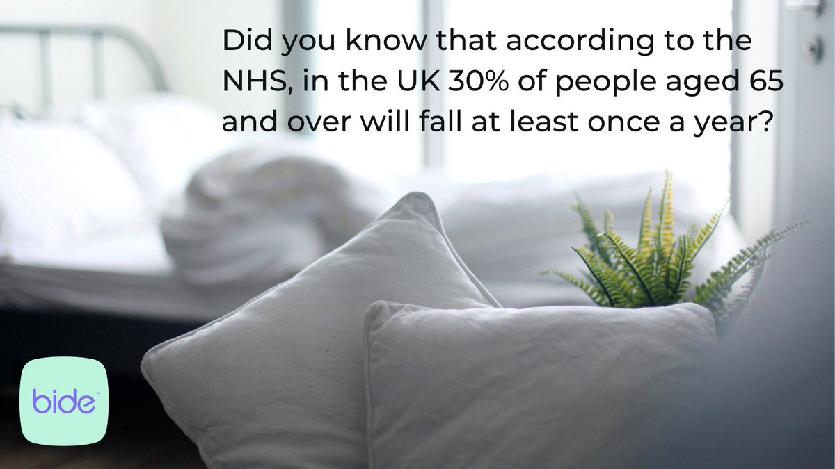 getbide's tweet photo. Did you know that according to the NHS, in the UK 30% of people aged 65 and over will fall at least once a year? π
Each fall that can be prevented may help someone to live longer and happier at home. π‘
Learn more when you visit our website: https://t.co/LDTOZK4xAq
#getbide https://t.co/mgvV4RRd5k