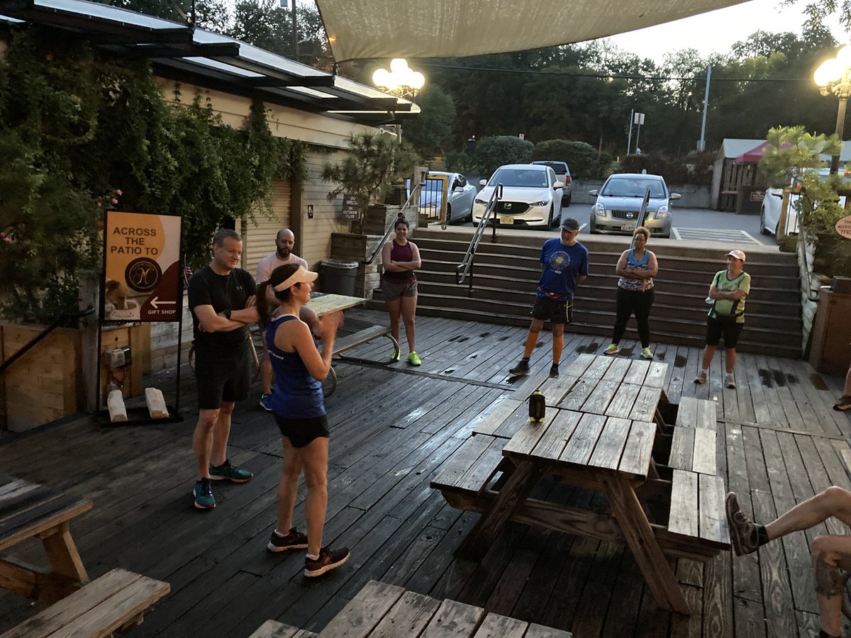 AtxGalloway's tweet photo. Fall Half Marathon training kickoff this past Saturday.  Come join us!  https://t.co/YT2k4iETC9. #atxgalloway #RYOR https://t.co/XfBHeVj1Dy