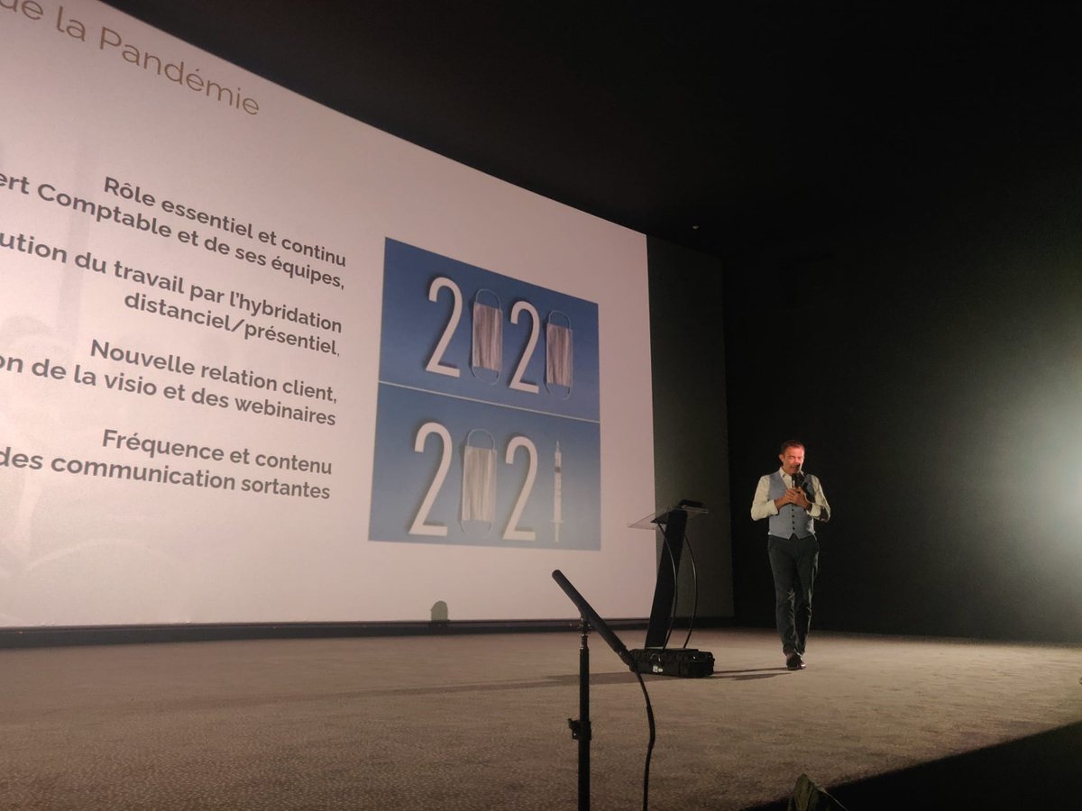 [En Direct] 
"Nos métiers ont été transformés par la pandémie, le covid a été un moteur de changement." Gauthier Roussel #keynoteMyUnisoft