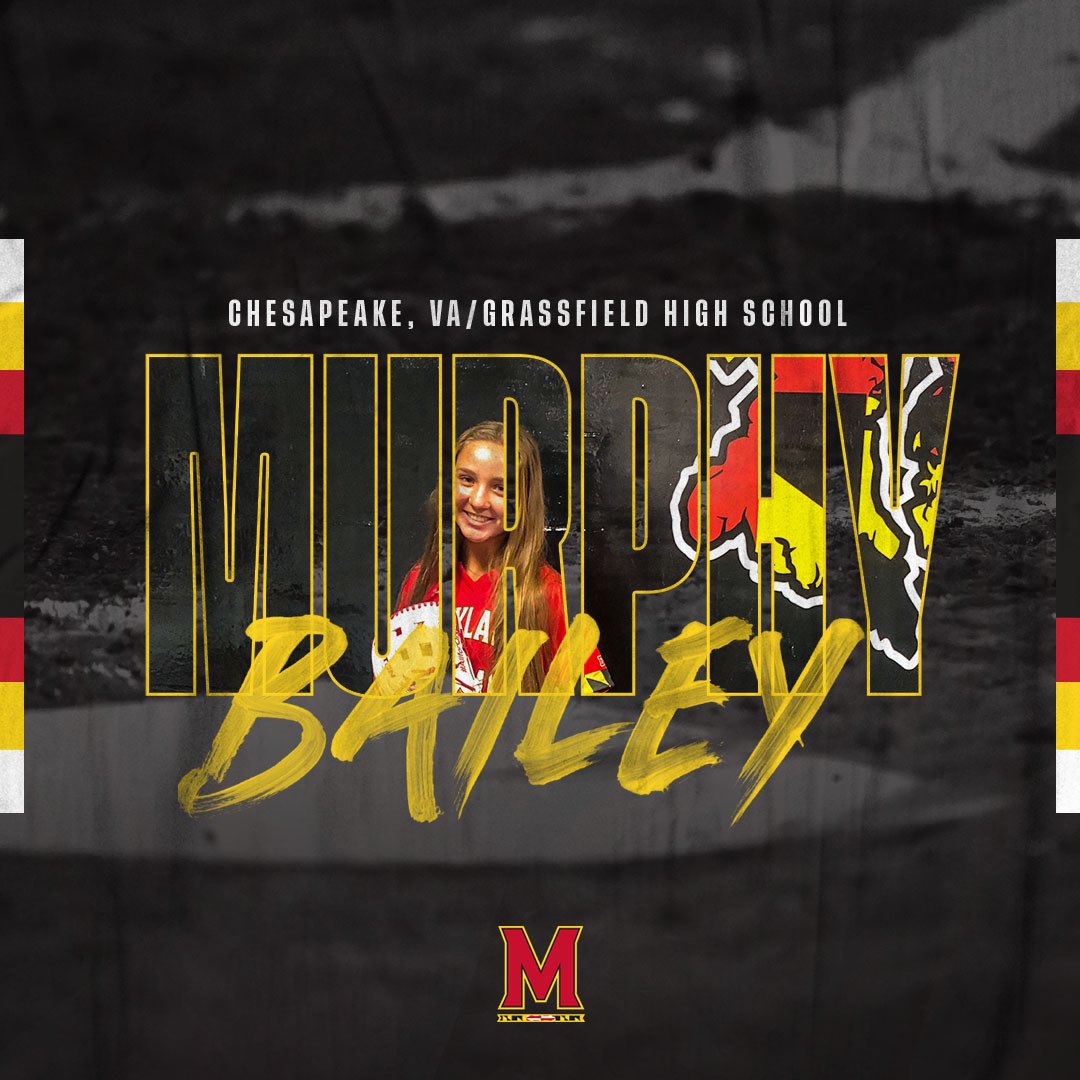 BaileyMurph2023's tweet photo. I am so Blessed and excited to announce that I will be furthering my academic and athletic journey at The University of Maryland! Thank you to my family, coaches, and teammates that have supported me! Go Terps!🐢❤️@TerpsSoftball @GoCoacher @CoachCButler @B1Gsoftball https://t.co/nE3JbJGvY0