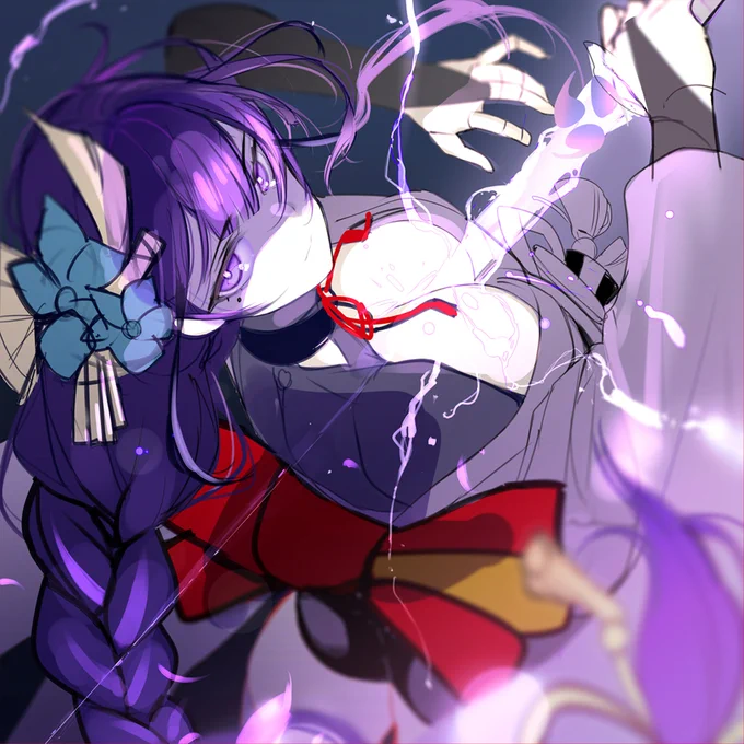 wip
現在進行中の絵の目処がなかなか立たなくて、ラフのままで止まっている雷電将軍・・・ちゃんとしたイラストが更新できなくてもどかしい。。。 