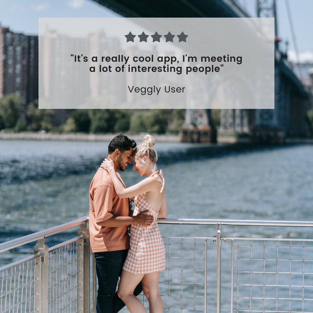 AppVeggly's tweet photo. Have you seen the reviews shared by our users? We love hearing you! 💚🥑
#veganhumour #funnyvegan #crush #vegan #crueltyfree #dating #vegetarian #vegandating #match #vegansingles #meatless #dog #plantbased #govegan #reviews #storereview https://t.co/HXXtKUIBbk